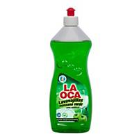 Detergente lava-loiça manual concentrado La Oca - 1 L - aroma a maçã verde