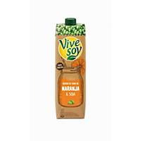 Botella de zumo Vivesoy - naranja y soja - 1 L