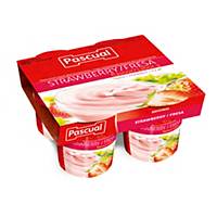 Pack de 4 iogurtes Pascual - morango