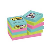 Foglietti Post-it® adesivo Super Sticky 12 blocchetti 47,6 x 47,6mm Cosmic