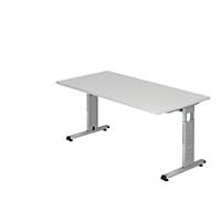 Schreibtisch VOS16-W, verstellbar, Größe: 160 x 80cm, weiß