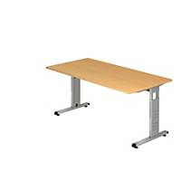Schreibtisch VOS16-6, verstellbar, Größe: 160 x 80cm, buche
