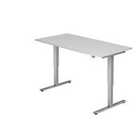 Schreibtisch VXMST16/W/S, höhenverstellbar, Größe: 160x80, weiß