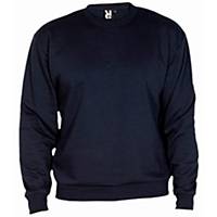 Sweatshirt clássica ROLY de 280 g/m2. Cor azul-marinho. Tamanho M
