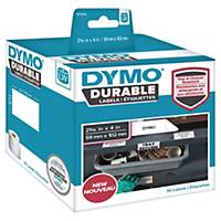 Étiquettes durables Dymo 1976414, 59 x 102 mm, blanches, le rouleau de 50