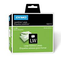 Etichette per Dymo LabelWriter in carta bianca 89 mm in rotolo - conf. 260