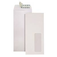 White Self-adhesive Envelope with Window 9 x 4 inch - Pack of 20