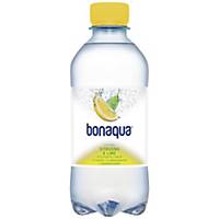 Bonaqua® kivennäisvesi sitruuna-lime 0,33L, 1 kpl=24 pulloa