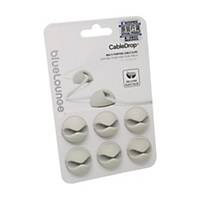 BlueLounge Cabledrop White - Pack of 6