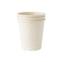 White Hot Drink Paper Cup 6oz - Pack of 50
