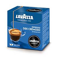 Caffè espresso Dek Cremoso Lavazza a Modo Mio in capsule - conf.16
