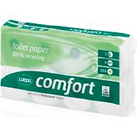 Toilettenpapier Wepa 36045, 3-lagig, weiß, 8 Stück
