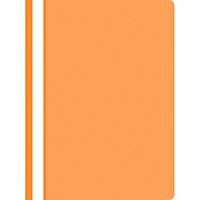 Nezávěsný prezentační rychlovazač, A4, oranžový, 25 kusů