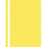 Nezávesný prezentačný rýchloviazač, A4, žltá, 25 ks
