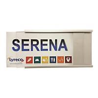 Metal Name Plate Holder For Partition