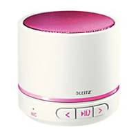Leitz WOW přenosný Bluetooth reproduktor, růžový
