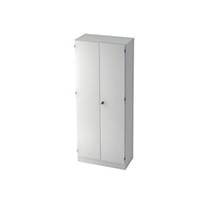 Schrank mit Garderobe, 1 Boden, Maße: 80x200,4x42cm, weiß, Desktopservice