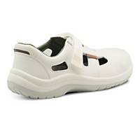 Wintoperk Omega Lux Safety Sandals, S1 SRC, Size 38, White