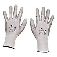 Rękawice antyprzecięciowe F&F HS-04-017, szare, rozmiar 9, para