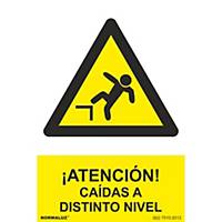 NORMALUZ RD30015 ATTENTION FALL SIGN PVC