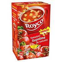 Boite de 20 sachets de soupes royco tomates et croutons