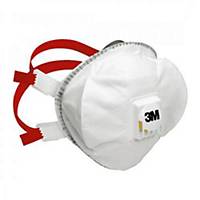 3M™ 8835+ geformte Atemschutzmaske mit Ventil, FFP3, 5 Stück