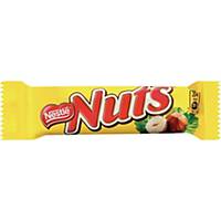 Barre chocolatée Nestlé Nuts, le paquet de 24 barres