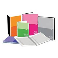 ASSORTED COLOUR NOTEBOOK WITH POCKET 100 PAGES