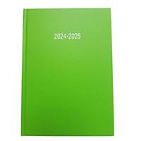 Lyreco Lime Green A5 Academic Diary - Week To View