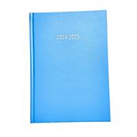 Lyreco Sky Blue A5 Academic Diary - Week To View 2024-25