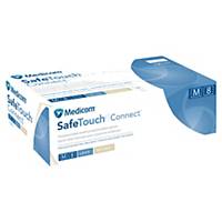 Gants Medicom Safetouch Connect 1124N - latex naturel - taille M - 100 gants
