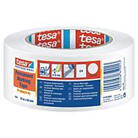Floor marking tape Premium Tesa 4169, PVC, 50 mm x 33 m, white