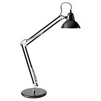 Architect s Incandescent Desk Lamp With Base - Black (No 60W Screw-In Bulb)