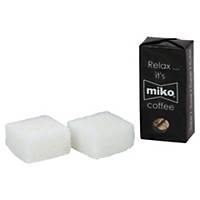 Sucre blanc en morceaux Miko - 5 g - boîte de 1000
