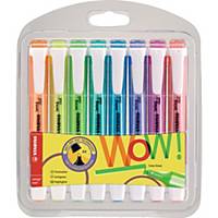 Stabilo 275/8-3 Swing Highlighter Assorted Colours - Box of 8