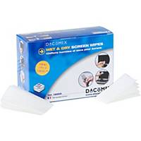 PK20 DACOMEX 190385 SCREEN WIPES WET/DRY