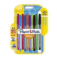 Długopis PAPER MATE® InkJoy 100 CAP, zestaw 10 kolorów