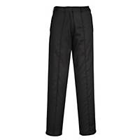 Pantalon tunique femme Portwest LW97, polyester/coton, noir, taille M