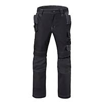 Havep 80230 Attitude worktrousers cotton/polyester 310gr black/grey - Size 64