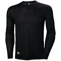 Helly Hansen Kastrup thermal shirt with long sleeves black - size XXL