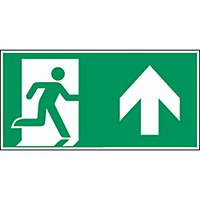Brady pictogram PP A0/E002 Emergency exit right straight 210x105mm
