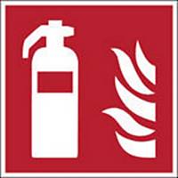 Brady self adhesive pictogram F001 Fire extinguisher 100x100mm