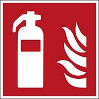 Brady self adhesive pictogram F001 Fire extinguisher 200x200mm