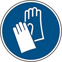 Brady PP pictogram M009 Wear protective gloves 200mm