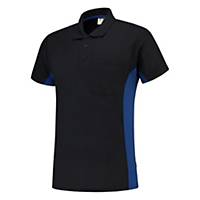Tricorp TP2000 202002 bi-color  polo, short sleeves, blue/navy blue, size 4XL