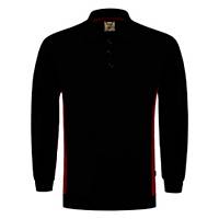 Tricorp TS2000 Bi-color trui, zwart/rood, maat XS, per stuk
