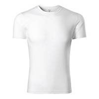 Koszulka T-shirt PICCOLIO Paint P73, biała, rozmiar L