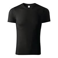 Koszulka T-shirt PICCOLIO Paint P73, czarna, rozmiar S