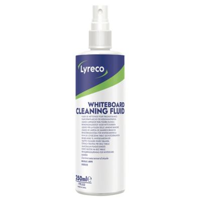 LYRECO WHITEBOARD CLEANING FLUID - 250ML BOTTLE