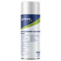 Mousse nettoyante Lyreco pour tableau blanc, 400 ml